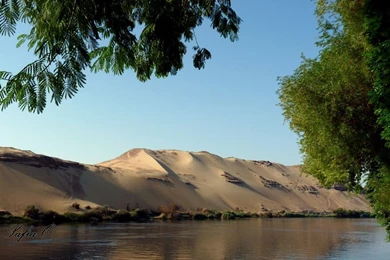The Nile River, Aswan, Egypt