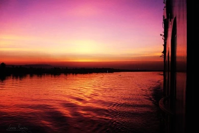 Sunset On The Nile River By Lethalxr0se On DeviantArt