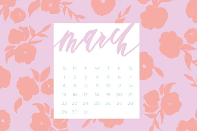 March Wallpapers : Intention & Grace