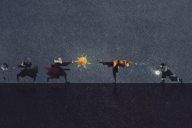 Avatar The Legend Of Korra Cartoon Anime Magic Warriors Magician ...