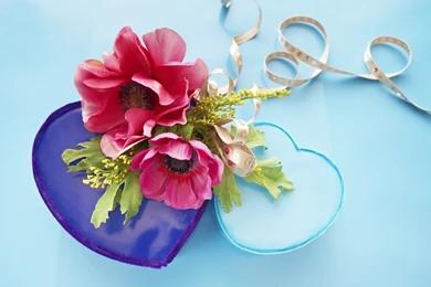 Love Heart Flowers Wallpapers HD Wallpapers