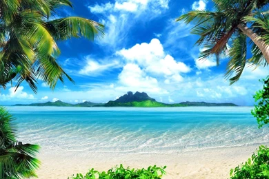 Beautiful Nature Wallpapers Of Beach