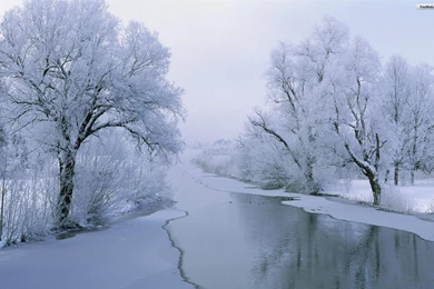 YouWall   Winter River Wallpapers   Wallpaper,wallpapers,free ...