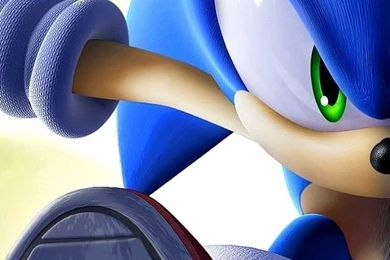 Sonic The Hedgehog Running iPhone 5 Wallpapers (640x1136)