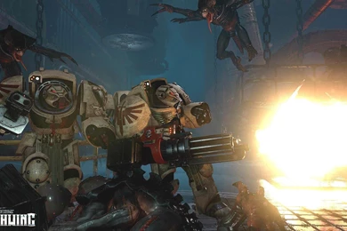 SPACE HULK Deathwing Fantasy Fighting Warhammer Action Futuristic ...