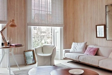 Contemporary Wood effect Living Room