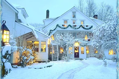 Snow In Winter So Cold All Arround Wallpapers