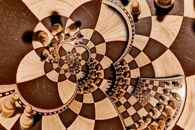 Trippy Chess Board Wallpapers Hd