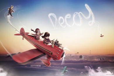 Cute Red Baron Flight Wallpapers