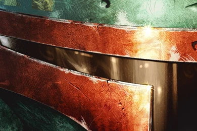 Helmet, Green, Orange, Star Wars, Boba Fett Wallpapers HD