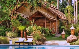 An exquistie log cabin