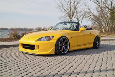 Honda, Cars, Japanese, Tuning, Convertible, Honda S2000, Yellow ...