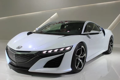 White Sport Honda Cars Wallpapers HD
