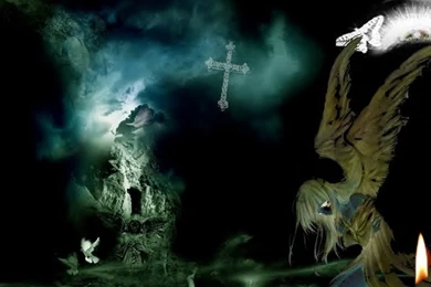 Angel In The Dark Gothic Wallpapers (28222226) Fanpop