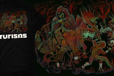 TURISAS Folk Metal Heavy Poster Reaper Dark Evil Skull F Wallpapers ...