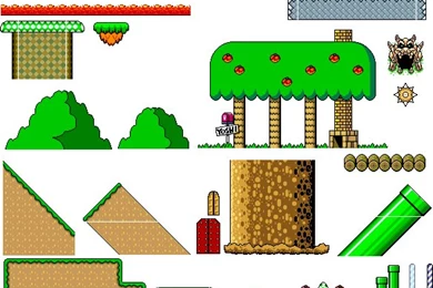 Super Mario World Sprite Sheets   SNES