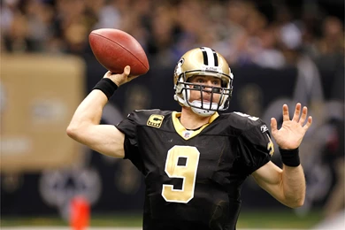 NFL Saints Drew Brees 4K Wallpapers