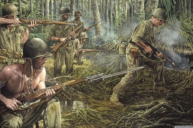 Vietnam War Painting HD Desktop Wallpapers : Widescreen : High ...