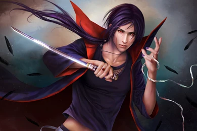 Download Wallpapers 3840x2400 Art, Naruto, Itachi, Uchiha Ultra HD ...