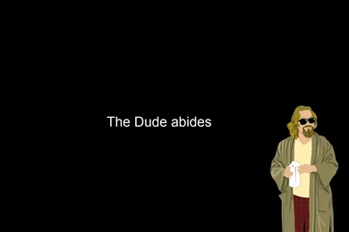 Minimalistic The Dude The Big Lebowski Wallpapers