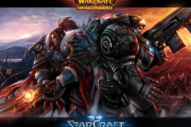 Wallpapers World Of Warcraft Warior Starcraft Paratrooper A ...