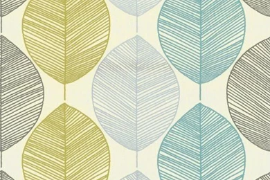 Retro Leaf Teal And Green Wallpapers   Arthouse     Amazon.com