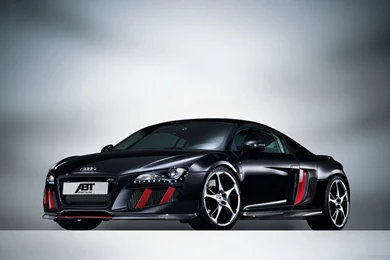 Download 1920x1080 Audi R8 ABT Black Wallpapers