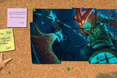 League Of Legends Thresh Corkboard Wallpapers By SirShoop On DeviantArt