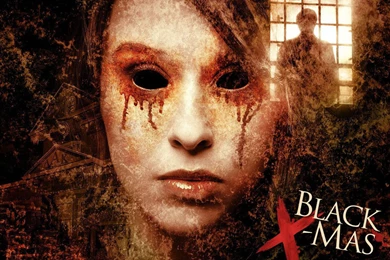 Download Wallpapers 3840x2400 Black Christmas, Face, Black, Eyes ...