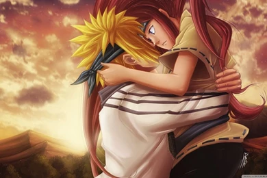 Minato Namikaze And Kushina Uzumaki HD Desktop Wallpapers ...