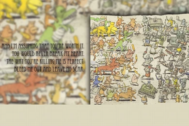 Was Bored Last Night And Made A Few Lyric Wallpapers, Thought I'd ...