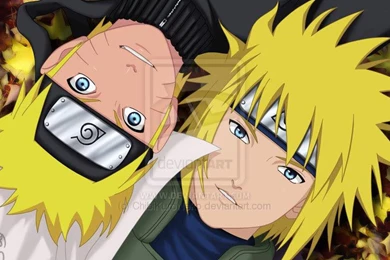 Naruto And Minato   (
