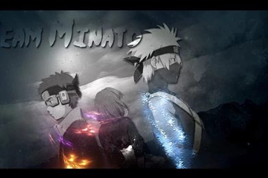 NARUTO: Team Minato Wallpapers Speedart