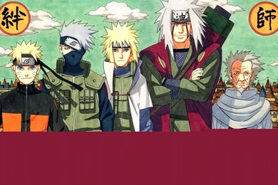 HD Backgrounds Naruto Shippuden Boys Kakashi Yondaime Namikaze ...