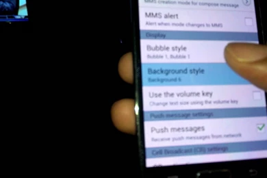 GALAXY S4 Different Text Messaging Backgrounds   YouTube