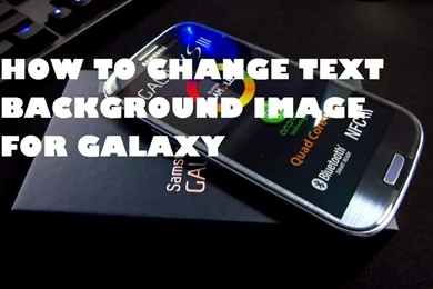 Change Text Message Backgrounds Image On Samsung Galaxy YouTube