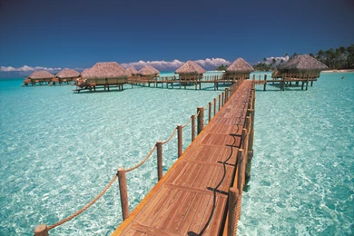 Great Hotel In Paradise InterContinental Bora Bora Le Moana Resort ...