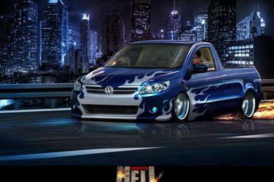 VW Saveiro 'Drag Me To Hell' By Aenkagfx On DeviantArt