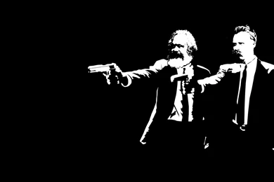 Marx And Nietzsche : Wallpapers