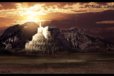 Lord Of The Rings Minas Tirith By DutchMilk On DeviantArt