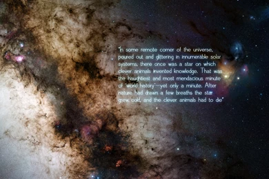 Universe, Space, Stars, Quote, Friedrich Nietzsche, Philosophy ...