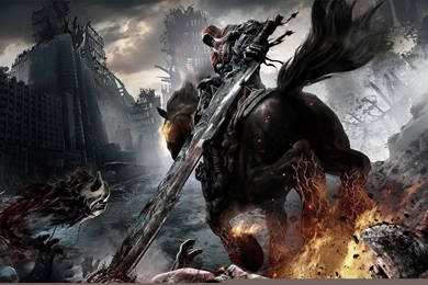 Darksiders Horse Rider Wallpapers 25152