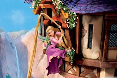 Rapunzel Tangled HD Desktop Wallpapers : Widescreen : High ...