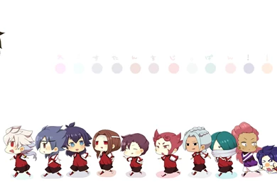 Inazuma Eleven GO Chibi Wallpapers