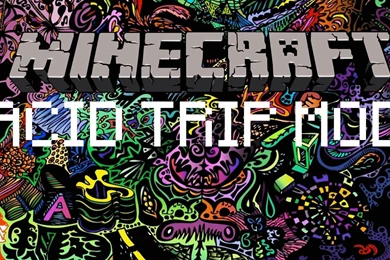 Minecraft Acid Trip Shader And Sonic Ether's Unbelievable Shader ...