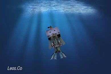DANBO SCUBA DIVING WALLPAPER   (