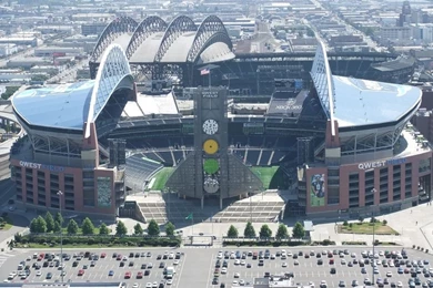 Qwest Field (now CenturyLink Field) With Safeco Field In The ...