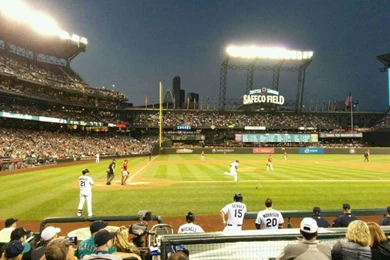 Safeco Field Section 125 Row 10 Seat 1   Seattle Mariners Vs Los ...