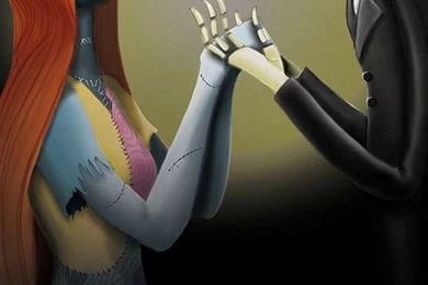 Sally And Jack Skellington 2014 Halloween iPhone 6 Wallpapers ...