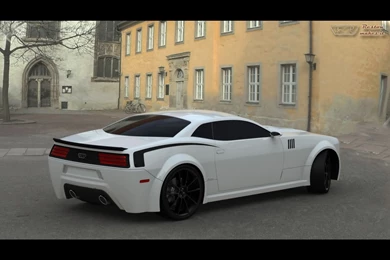 2008 Cuda Concept Design By Rafael Reston   Alpine White Rear And ...